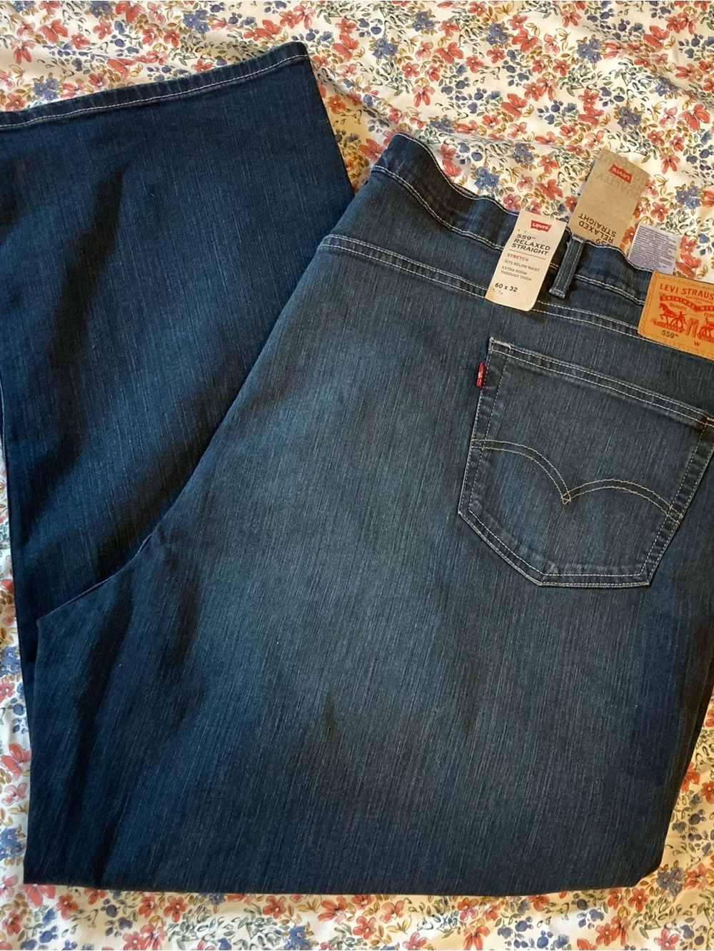 Levi's Men's Indigo Straight Jeans